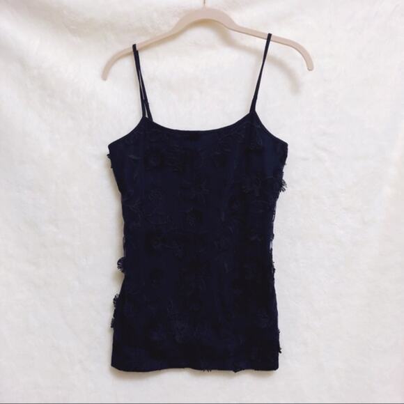 Ann Taylor Blue Lace Cami - Picture 4 of 8